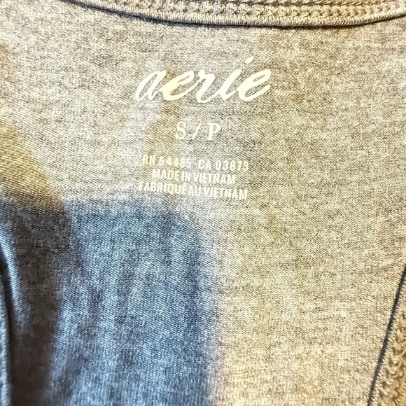 Aerie Light Gray Sleeveless Jumpsuit - Picture 8 of 10